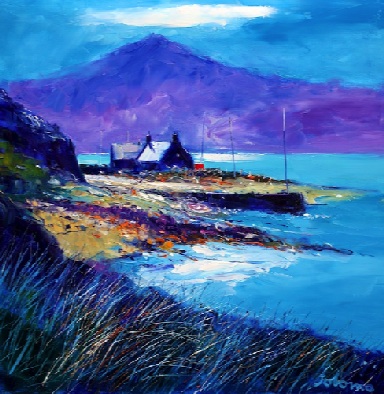 Quiet Evening Feolin Isle of Jura 24x24